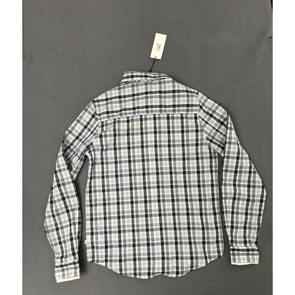 Authentic HUGO BOSS Kids Boys Long Sleeve Button-Up Shirt Size 16-M